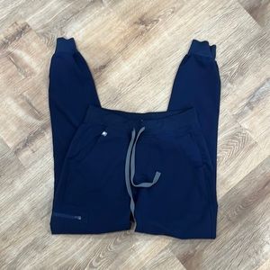 Figs Navy Blue Track Pants XS-Tall